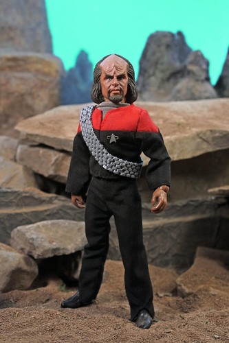 Mego Star Trek The Next Generation Lt. Commander Worf 8" Action Figure - Picture 2 of 6