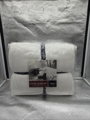 Berkshire Life Softest Microplush Blanket King 108x90 New