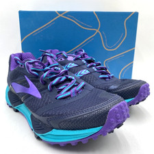 BROOKS CASCADIA 12 Women's NEW Running Shoes Black/Purple US Size 7