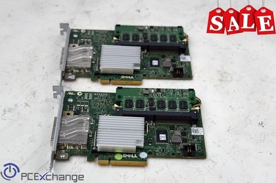 LOT OF 2x Dell Perc H800 External SAS RAID Controller W578J