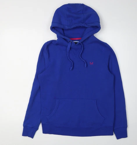 VETEMENTS Crew Abbigliamento Donna Blu Pullover Felpa con Cappuccio Taglia 6