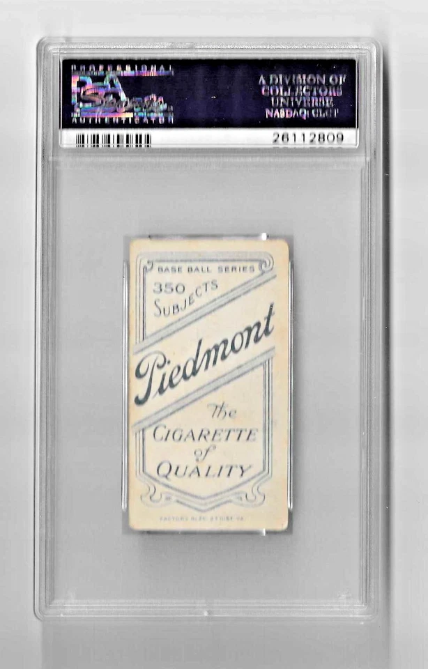 Tarjeta de béisbol 1909-11 T206 Piedmont 350/25 tabaco PSA 3,5 JIM SCOTT WHITE SOX Foto 4 de 4