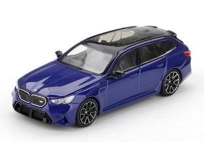 BMW M5 Touring (G99)  - Marina Bay blue - Mini GT 1:64