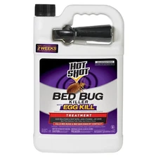 Hot Shot Bed Bug Killer Spray, Kills Bed Bugs and Bug Eggs Indoors, 1 Gallon...