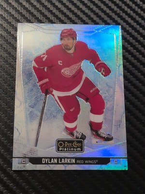2024-25 O-Pee-Chee Platinum - Dylan Larkin #113 Arctic Freeze /99