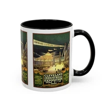 Cleveland Industrial Exposition 1909 Mug | Vintage Fair Poster Design