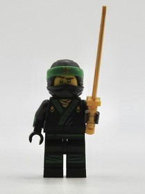 LEGO NINJAGO The Ninjago Movie - LLOYD - Green Ninja Arm Print Mini Figure 70612