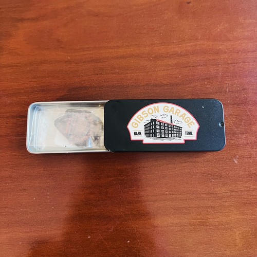 Gibson Garage Nashville Pick Tin with Guitar Picks