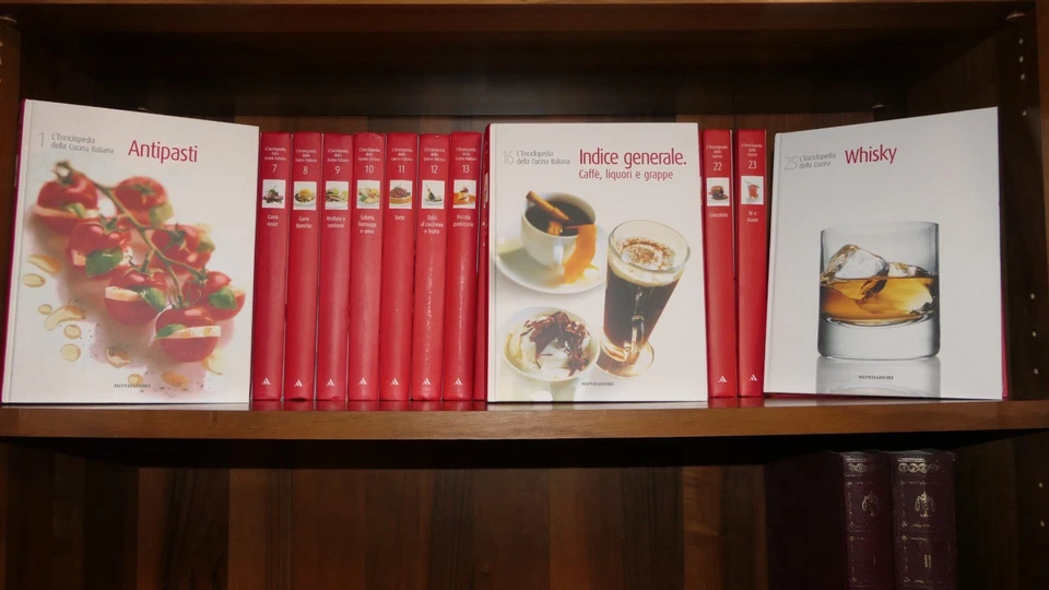 L'Enciclopedia della Cucina Italiana - Mondadori 25 volumi - ricette gastronomia - Immagine 3 di 4