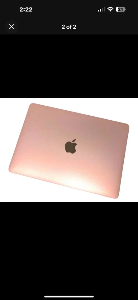 12” MacBook Retina A1534 SILVER Full LCD Display Assembly Early2015, 2016, 2017  - Image 2 of 2