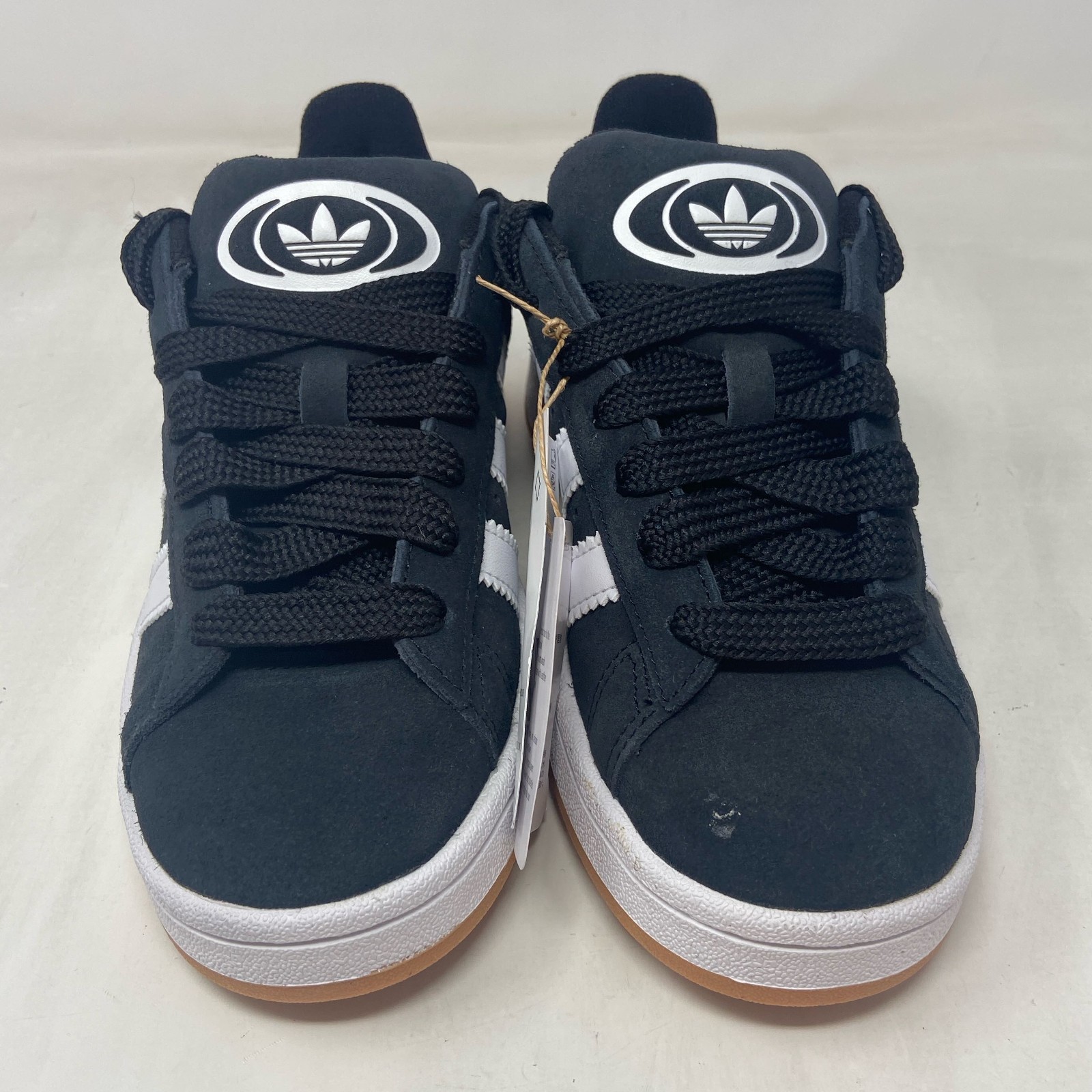 Adidas Campus 00s Kids Black/White Gum Shoes Size 4