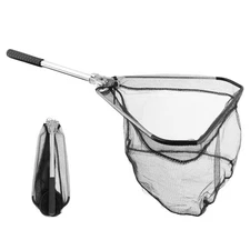 Fishing Net Minnow Nets with Aluminum Collapsible Telescopic Fishing Pole Han...