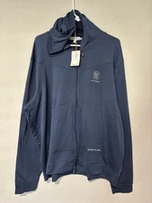 NWT Peter Millar Beaumont Full Zip Hoodie Sweatshirt TPC Potomac Mens 2XL Q8