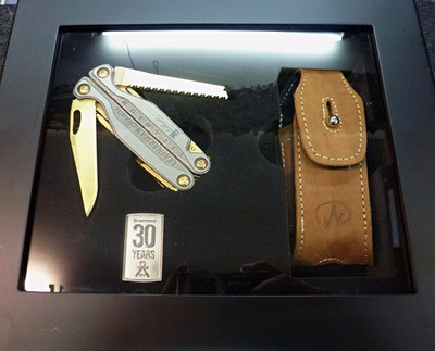 Leatherman Charge TTi 30th Anniversary 24 kGold Plate