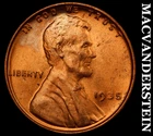 1935 Lincoln Wheat Cent - Choice Gem Brilliant Uncirculated  Lustrous  #G6878