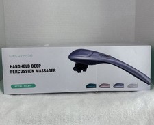 MEGAWISE Massager Handheld Deep Tissue Neck Back Waist Massager RD-A10 OPEN BOX