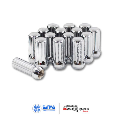 Set of 15  7 Spline Wheel Drive Lug Nuts 14x1.5 Closed End 51mm Long