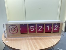 Smiirl Social Media Counter Instagram Compatible