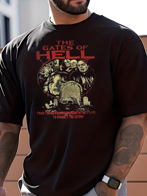 The Gates of Hell 1985 Lucio Fulci Graphic T Shirt XL