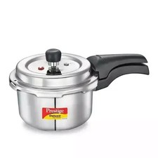 Prestige Deluxe Alpha Svachh Stainless Steel Spillage Control Pressure Cooker