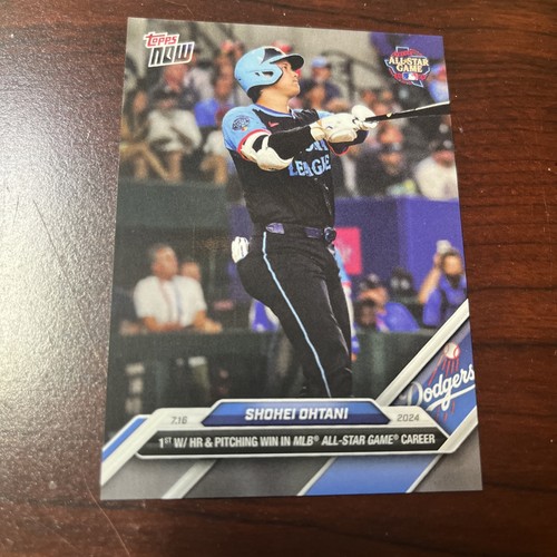 2024 MLB Topps NOW 437 ALL STAR GM SHOHEI OHTANI HR LA DODGERS