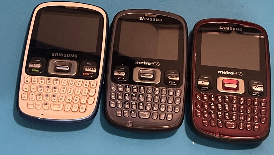 Samsung Freeform - Link SCH-R350, raro, rojo, Qwerty, cada uno se vende por separado, 👀 Información Foto 3 de 4