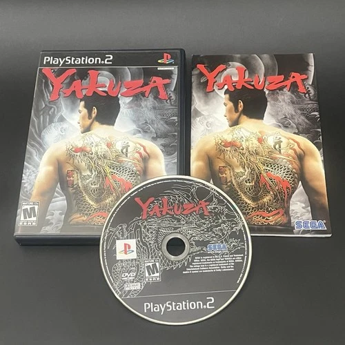 Yakuza PS2 PlayStation 2 Game - Complete w/ Case & Manual