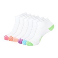 Hanes Damen Ankle Socken 6Er Pack Weiß SchuhgrößE