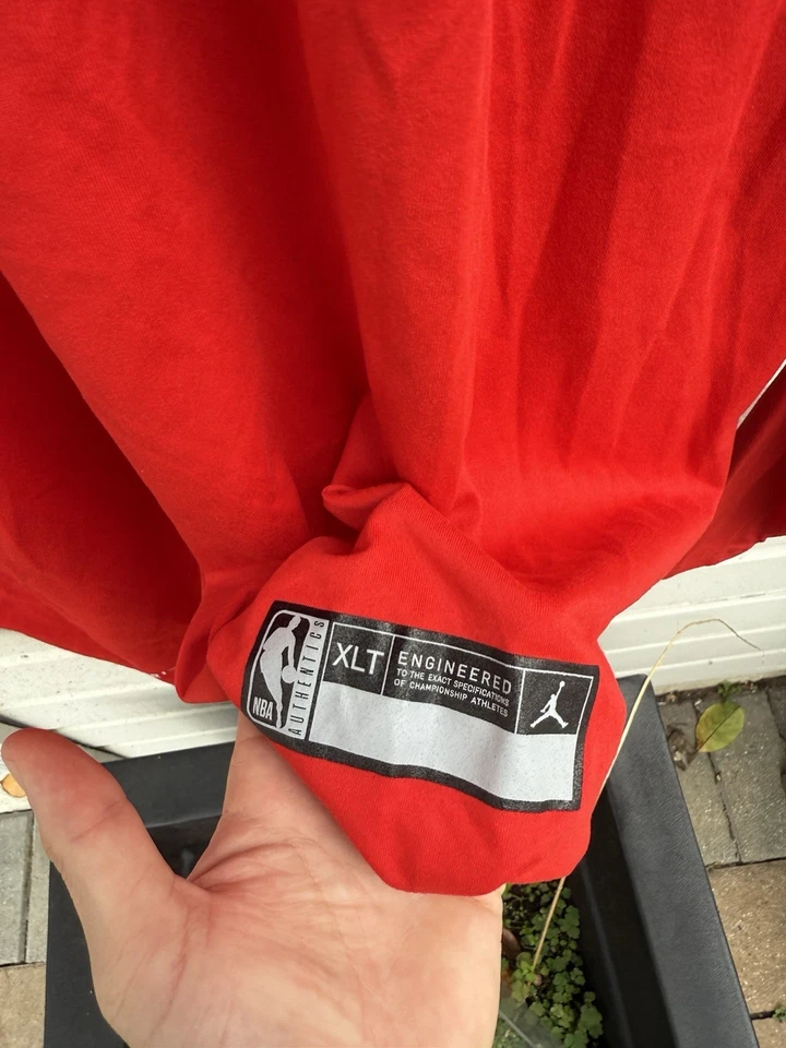 Camiseta limitada Nike Air Jordan NBA Chicago All Star roja talla XL Foto 4 de 4