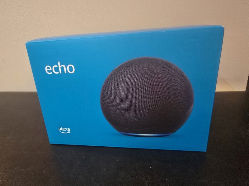Amazon Echo 4th Generation Smart Speaker With premium sound smart home hub Alexa
