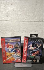 Sonic Spinball Batman Forever 2 Sega Genesis Game Lot CIB Complete Not Tested