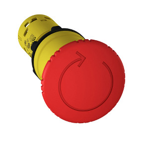 Harmony XB7 Mushroom Button Red, XB7NS8444