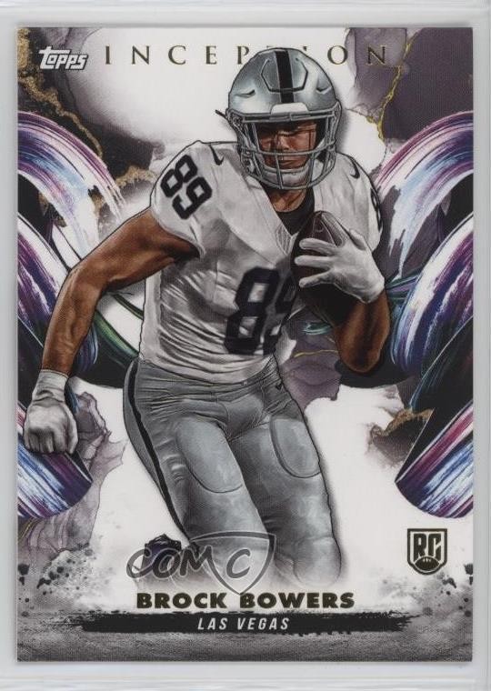 2024 Topps Inception Brock Bowers #166 Rookie RC pe8