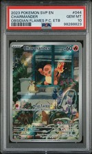 Pokemon Center Stamp Promo Charmander Obsidian Flames ETB SVP EN 044 PSA 10