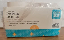 Pen+Gear Thermal Paper 5 Rolls for Use with Thermal Cash Registers, Calculators