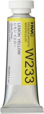 Holbein Artist's Watercolor 15ml Tube (Lemon Yellow) W233
