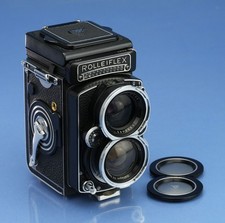 ROLLEIFLEX ROLLEI WIDE 55MM F4 ZEISS DISTAGON LENS METER CAP RARE NO CAMERA