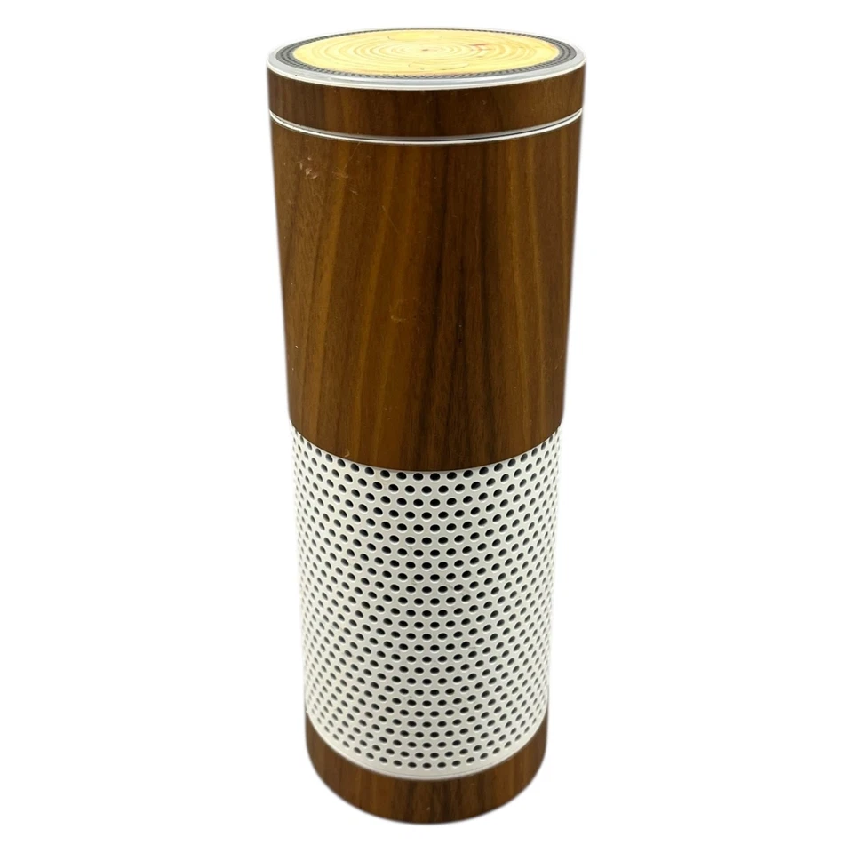 Amazon Alexa Echo 1 Generation SK705DI Lautsprecher Smart Speaker Holzoptik Home - Bild 2 von 4