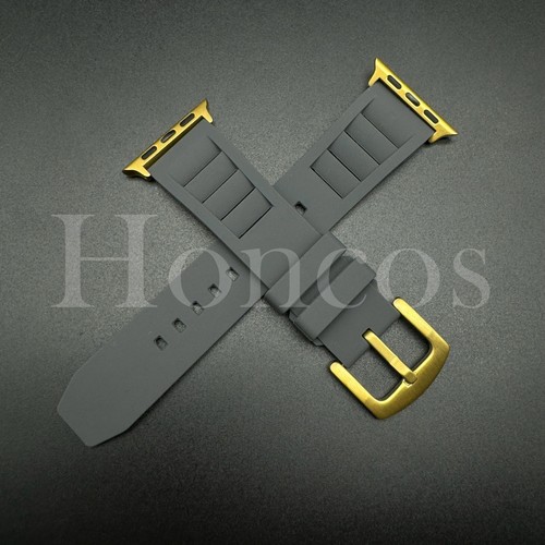 38 40 41 42 44 45 47 49MM RM Estilo Goma Suave Apple Watch Correa Correa para iWatch - Imagen 17 de 85