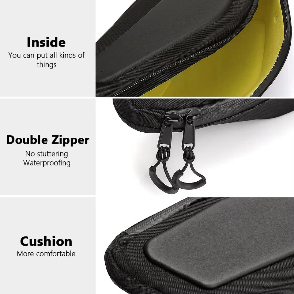 For Can-Am Maverick R Side Door Storage Bag UTV Tool Storage Bag Pocket Black - Image 3 of 4