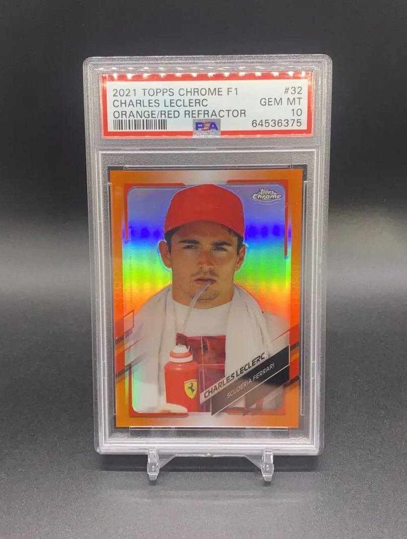 PSA10 Topps Charles Leclerc Refractor