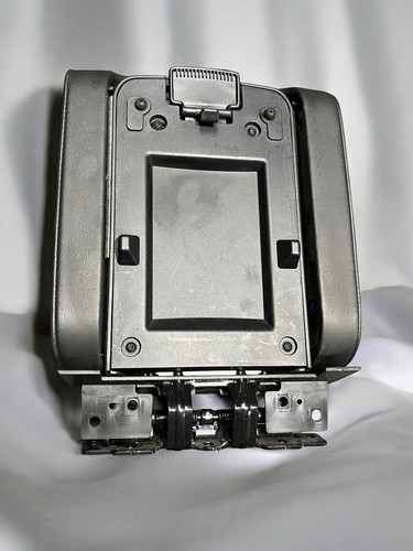 2009-2012 Lincoln MKS Console Lid DARK BROWN Leather Center Arm Rest - Picture 9 of 9