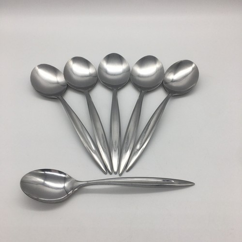 Linmark Edelstahl LNM1 Set - 5 Suppenlöffel - 1 Teelöffel Besteck - Bild 2 von 8