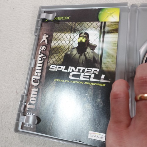 Tom Clancy's Splinter Cell Stealth Action Redefined Xbox CIB Platinum Video Game - Picture 10 of 12