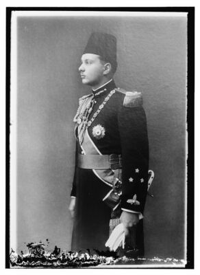 8'' x 10'' Photo King Farouk of Egypt