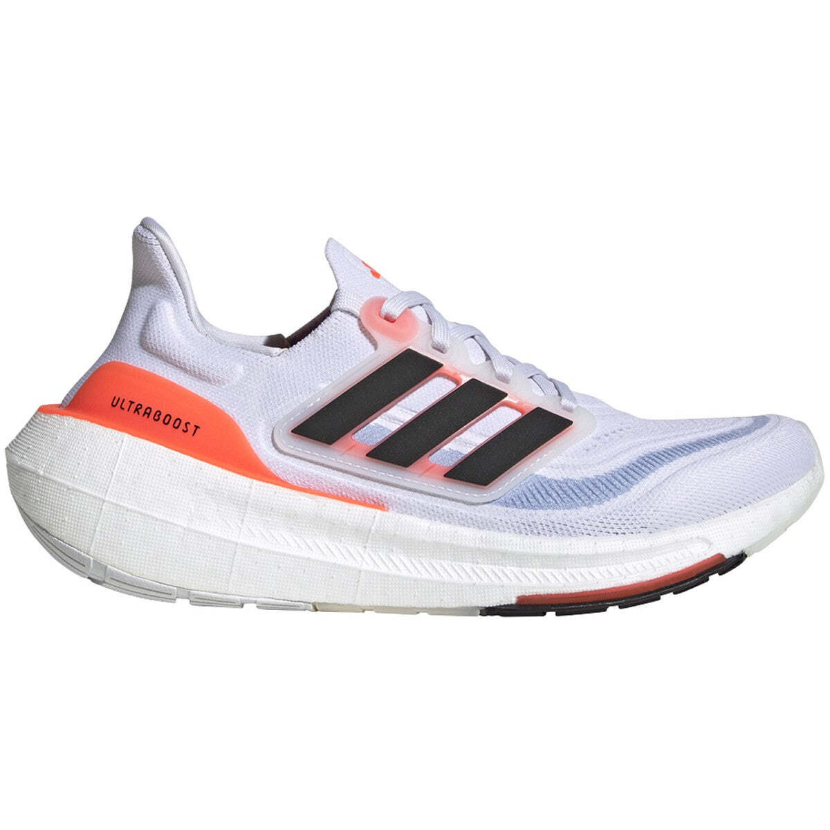 [HQ6353] Женские кроссовки Adidas ULTRABOOST LIGHT WHITE SOLAR RED