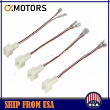 Car Front Rear Door Speaker Wiring Harness Adapter For Infiniti G35 G37 Q40 Q50