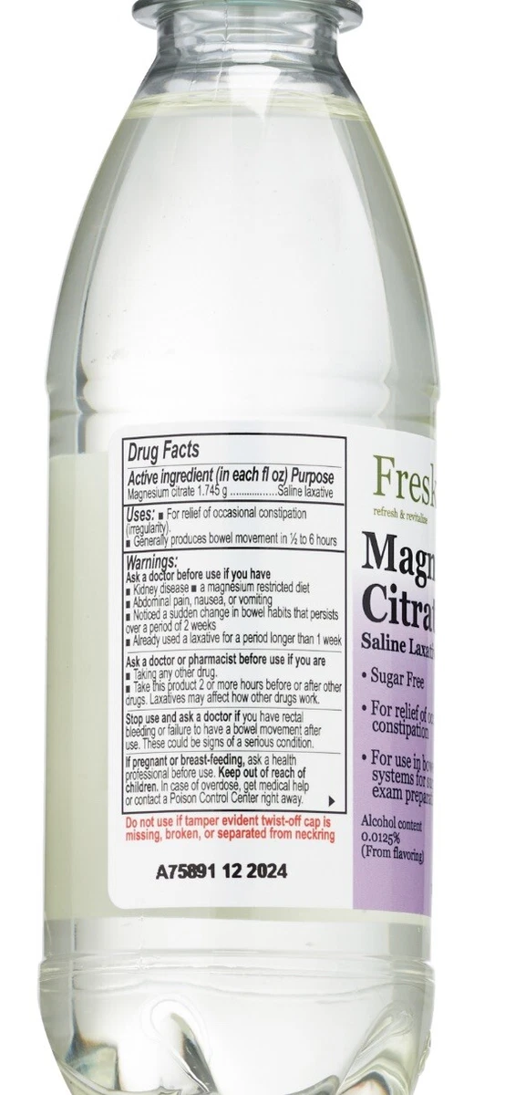 Magnesium Citrate Walgreens