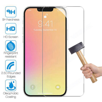 Tempered Glass Screen Protector Film Guard Cover For iPhone 13 Mini Pro Max i13
