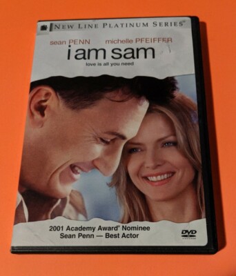 I Am Sam (DVD, 2002, Widescreen) Starring Sean Penn & Michelle Pfeiffer. 